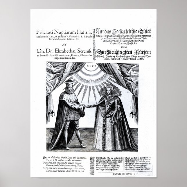 Marriage of Princess Elizabeth Poster (Front)