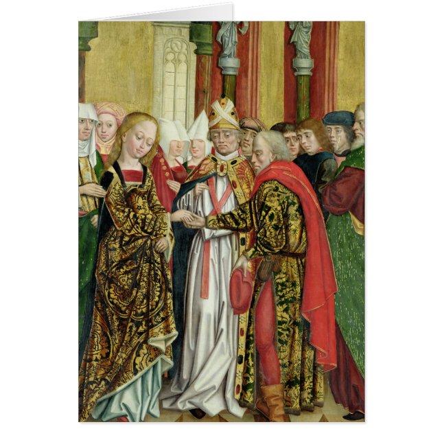 Marriage of the Virgin, from the Dome Altar, 1499 (Front)