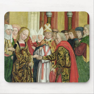 Marriage of the Virgin, from the Dome Altar, 1499 Mouse Pad