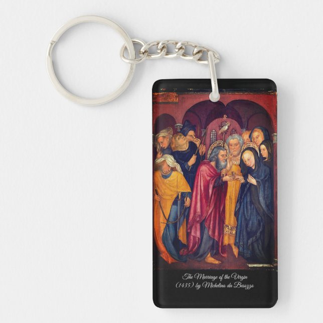 Marriage of the Virgin Key Ring (Front)