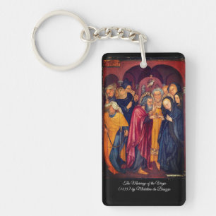 Marriage of the Virgin Key Ring