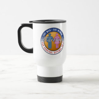 Marriage "One Man... One Woman" Mug
