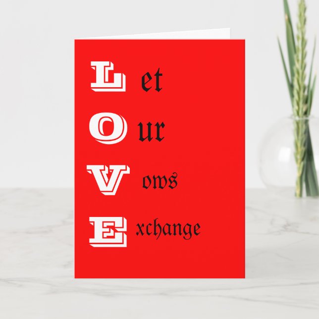 Marriage proposal greetings cards (Front)