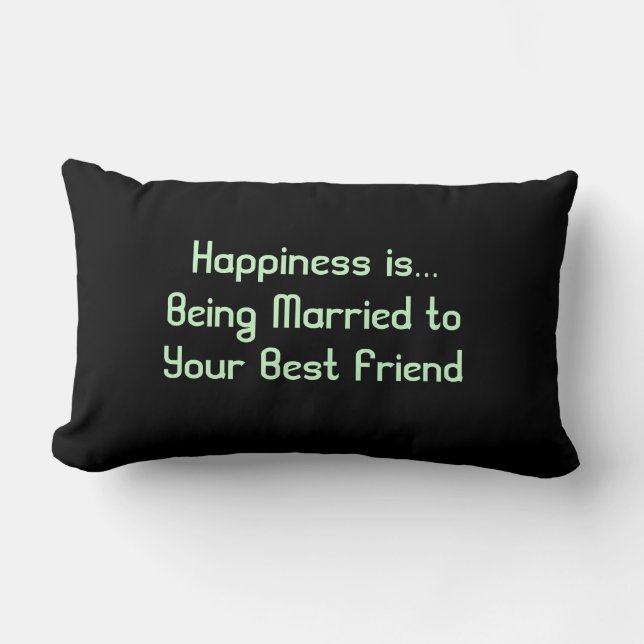Marriage Quote Pillow (Front)