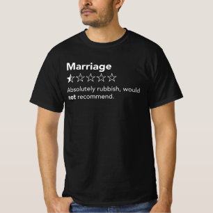 Marriage Review Divorce Party Squad Divorcee  T-Shirt
