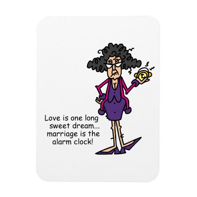 Marriage Rude Awakening Magnet (Vertical)