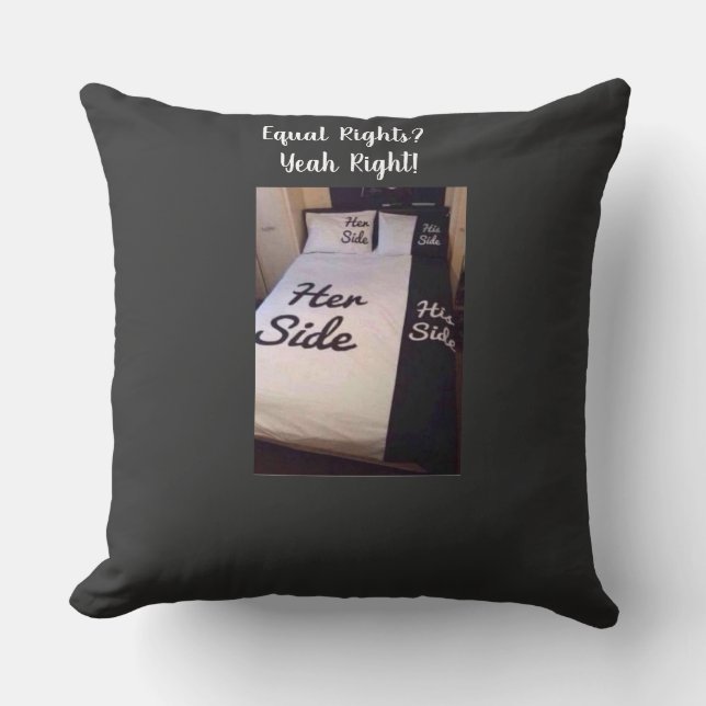 Marriage Throw Pillow (Front)