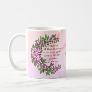Marriage Verse wedding mugs
