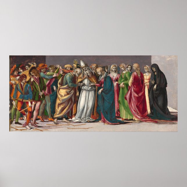Marriage, Virgin - Luca Signorelli Fine Art Poster (Front)