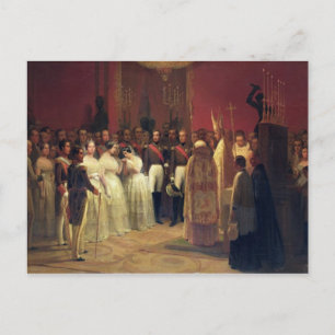 Marriages of Queen Isabella II Postcard