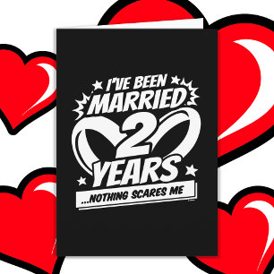 Married 2 Years Funny 2nd Wedding Anniversary Card