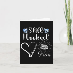 Married 5 Years - Fishing Couple - 5th Wedding Ann Card