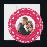 MARRIED & BRIGHTJUST MARRIED PHOTO CHRISTMAS CARD<br><div class="desc">MARRIED & BRIGHTJUST MARRIED PHOTO CHRISTMAS CARD</div>