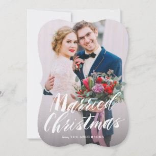 Married Christmas Holiday Card