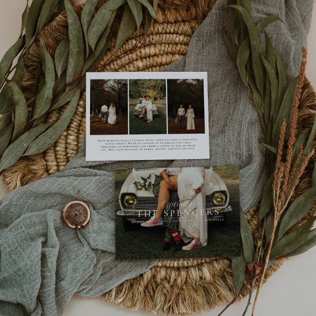 Married Christmas | Newlywed First Holiday Photo Card (Creator Uploaded)