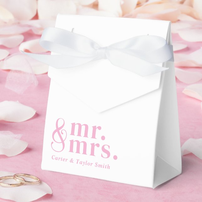 Married Couple Wedding Rehearsal Dinner Favour Box (Wedding)