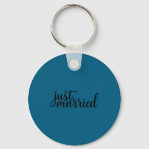 Married est 2026 honeymoon newlywed wedding key ring