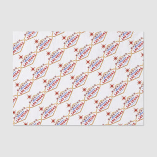 Married in Fabulous Las Vegas, Nevada neon sign Tissue Paper