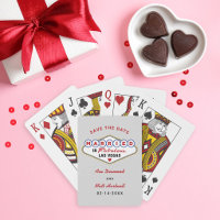 Married in Las Vegas Grey Save the Date