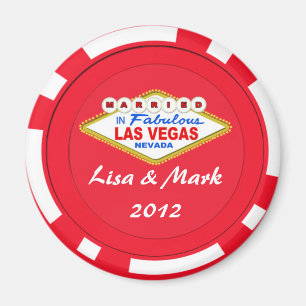 Married In Las Vegas Magnet