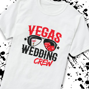 Married in Las Vegas - Vegas Wedding Party T-Shirt