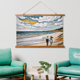 Married in Love Hanging Tapestry