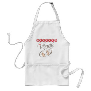Married in Vegas Standard Apron