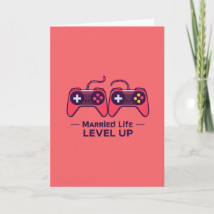 Married Life Level Up Gaming Art Card
