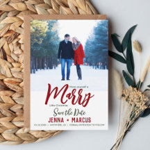 Married Little Christmas Save The Date