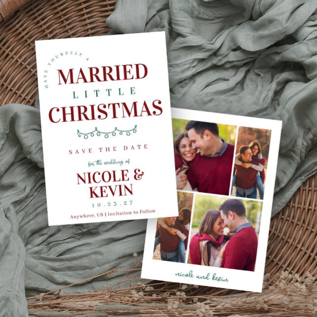 Married Little Christmas Save The Date (Creator Uploaded)