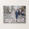 Married | Newlyweds Wedding Photo Personalised