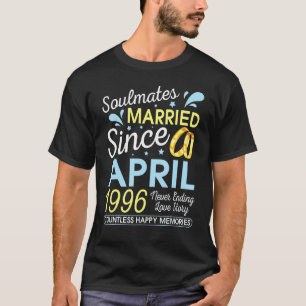 Married Since April 1996 Never Ending 26 Years Lov T-Shirt