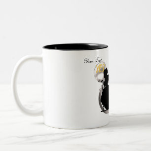 MARRIED Two-Tone COFFEE MUG
