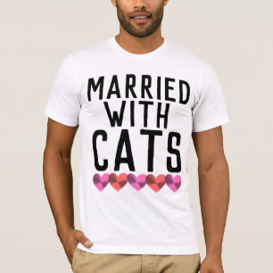 MARRIED WITH CATS, WEDDING T-Shirts