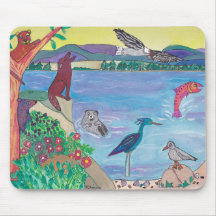 Marrowstone Friends Mouse Pad