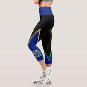 Marry a Brazilian - Brazil Happiness Capri Leggings