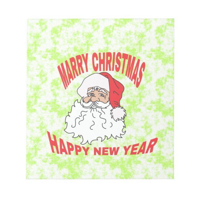 marry christmast notepad (Front)