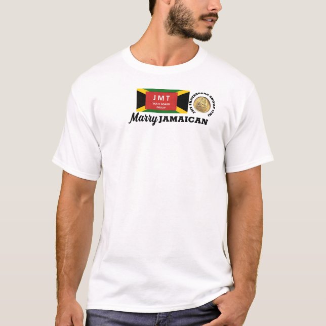 MARRY JAMAICAN Men's Basic T-Shirt (Front)