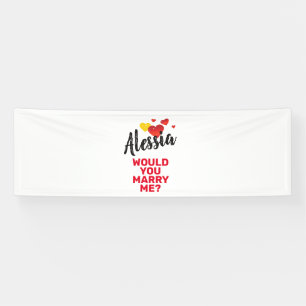 Marry Me Banner