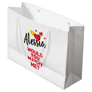 Marry Me Large Gift Bag