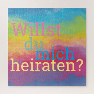 Marry Me Proposal  Jigsaw Puzzle