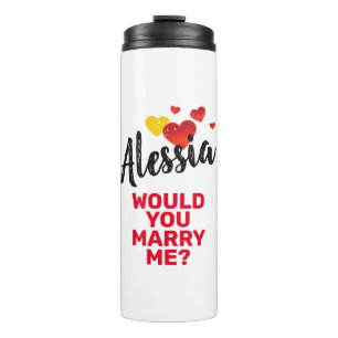 Marry Me Thermal Tumbler