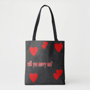 marry me tote bag