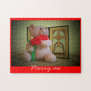 Marry me - Valenpuzzle Jigsaw Puzzle