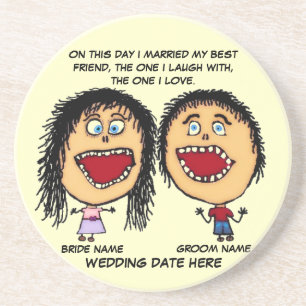 Marry My Best Friend Coaster