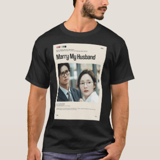 Marry My Husband, Minimalist Kdrama (2024)  T-Shirt