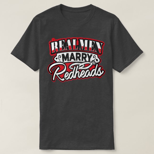 MARRY REDHEADS T-Shirt (Design Front)