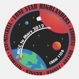 Mars 101 Sticker 2011