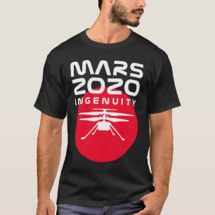 Mars 2020 Perseverance Ingenuity Helicopter Girls T-Shirt