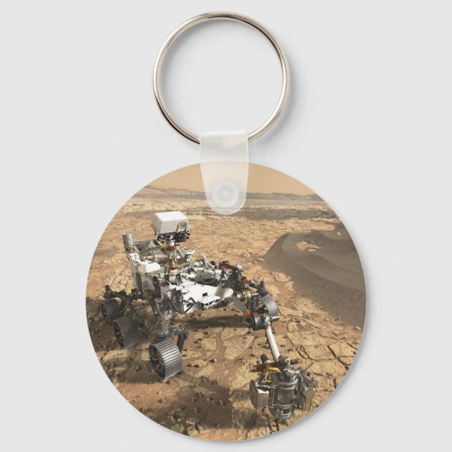Mars 2020 Rover Key Ring (Front)